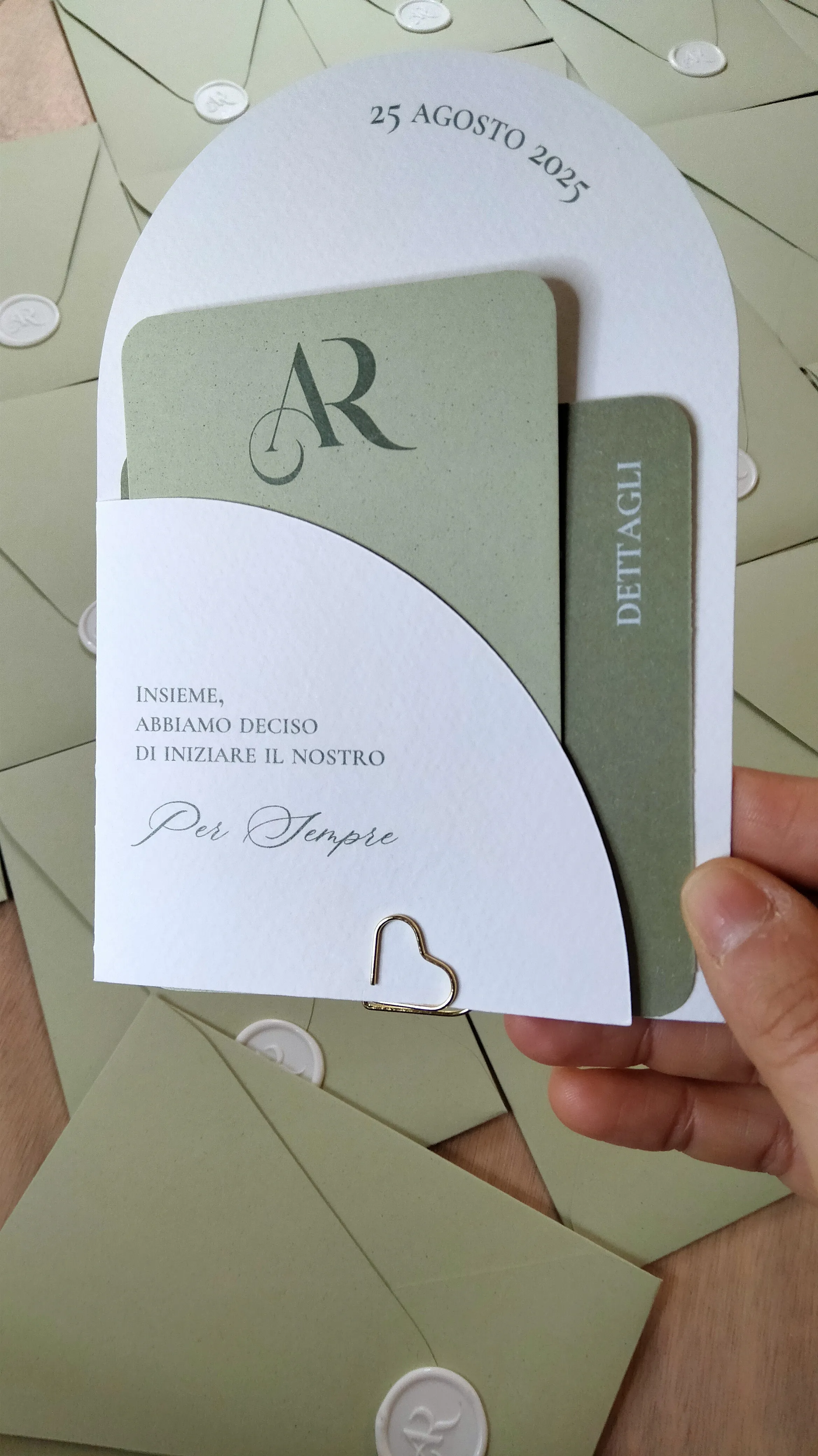 Progetto grafico per matrimonio a Palermo - Esempio 4