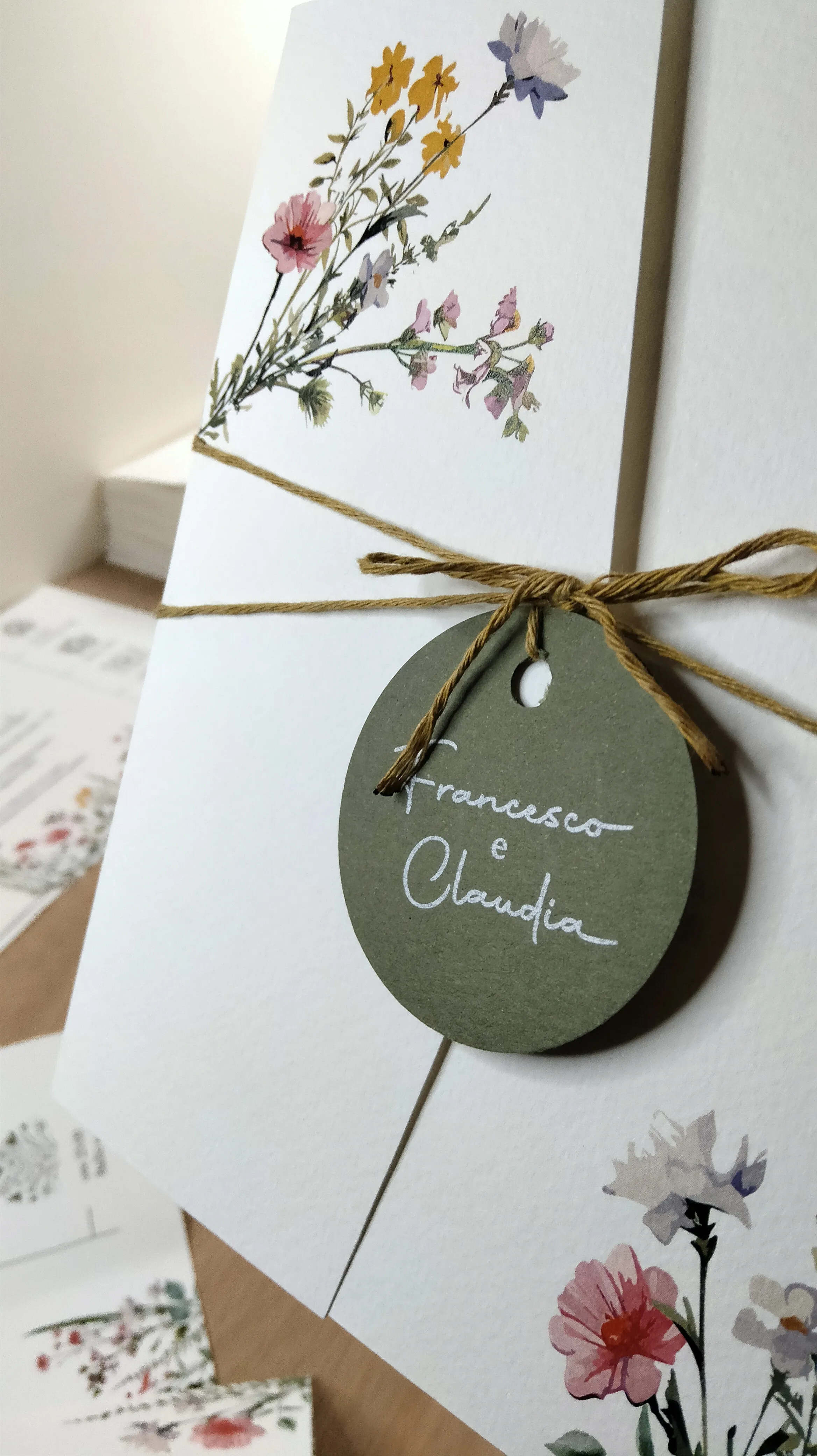 Progetto grafico per matrimonio a Palermo - Esempio 7