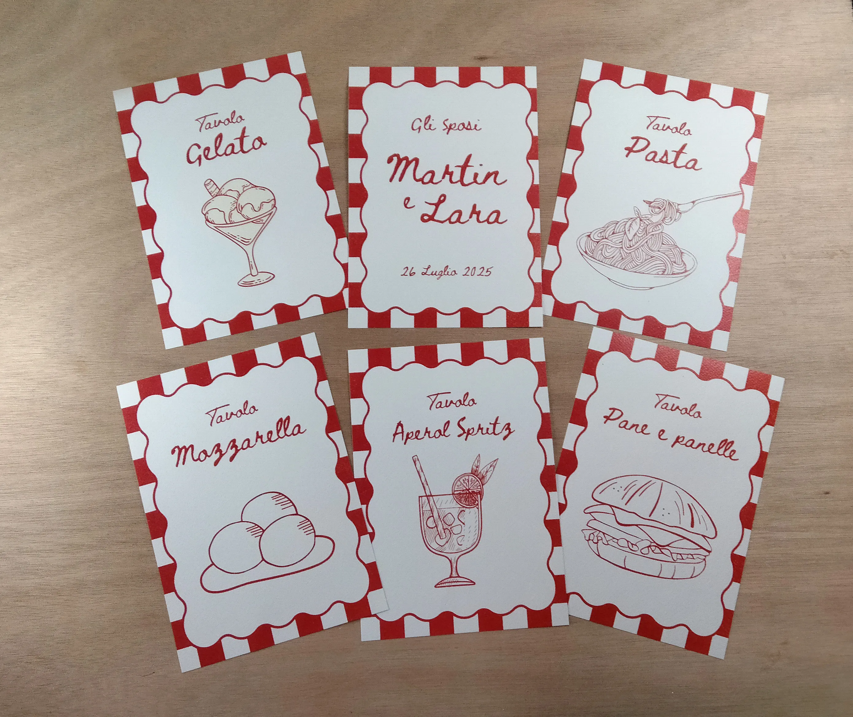 Progetto grafico per matrimonio a Palermo - Esempio 15