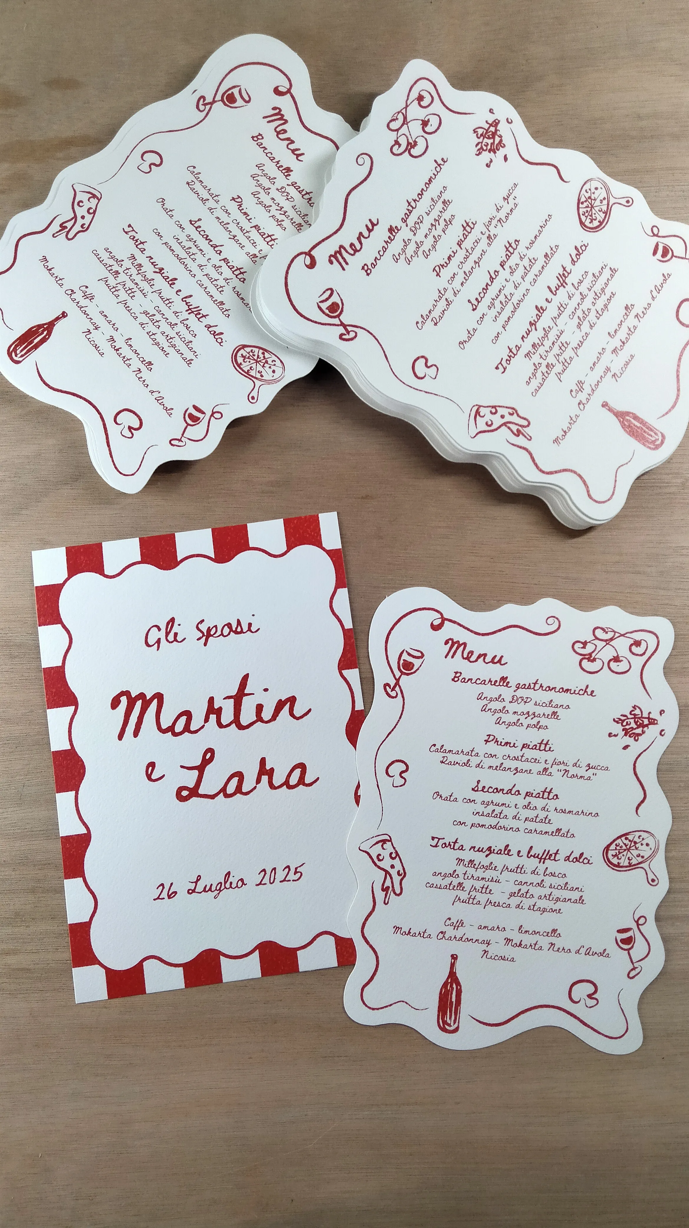 Progetto grafico per matrimonio a Palermo - Esempio 16